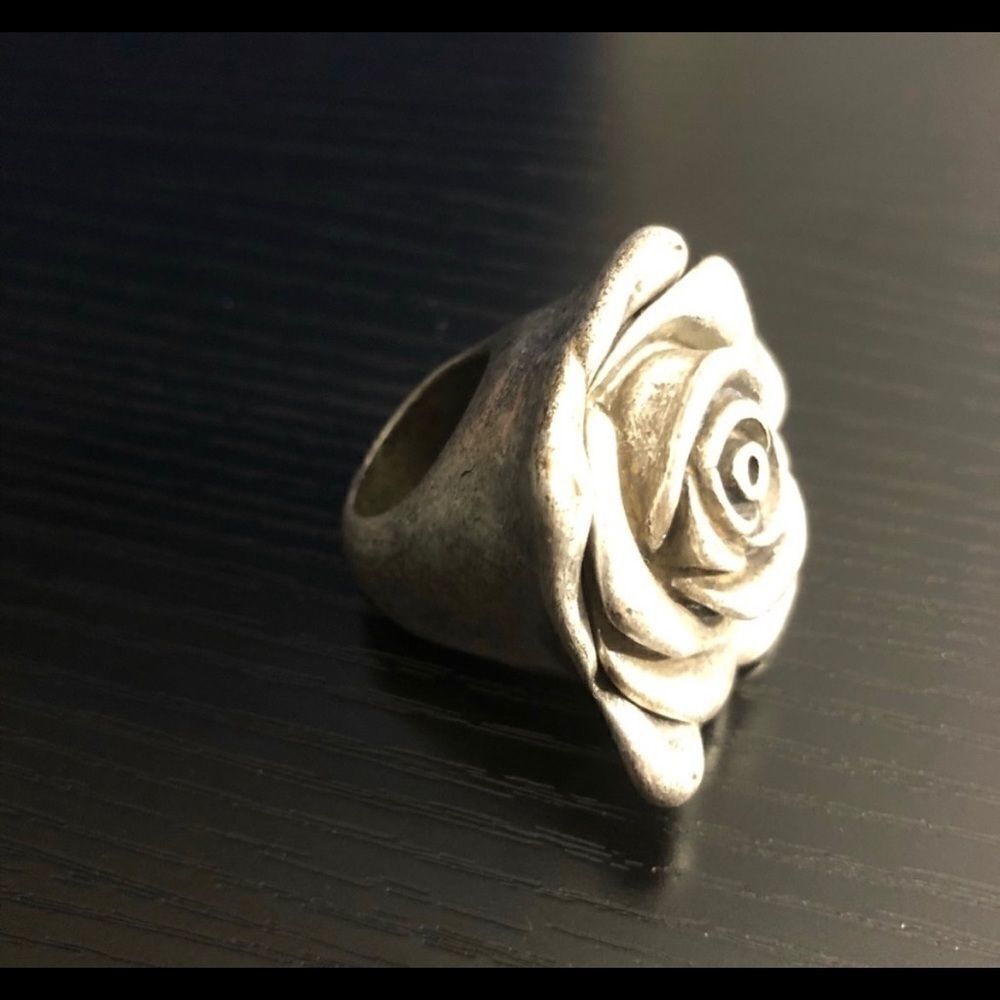 Rose Metal Ring, 6 - Picture 4 of 10